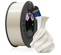 WINKLE Filament PLA Silk 1.75mm Blanc Neige pour Impression 3D, Bobine PLA 1kg, Filament Imprimante 3D, Matériaux d'impression 3D, Précision Dimensionnelle +/- 0.05mm, Finition Soie