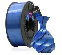 WINKLE Filament PLA Silk 1.75mm Bleu Acier pour Impression 3D, Bobine PLA 1kg, Filament Imprimante 3D, Matériaux d'impression 3D en Filament, Précision Dimensionnelle +/- 0.05mm, Finition Soie