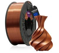 WINKLE Filament PLA Silk 1.75mm Cuivre Antique pour Impression 3D, Bobine PLA 1kg, Filament Imprimante 3D, Matériaux d'impression 3D, Précision Dimensionnelle +/- 0.05mm, Finition Soie