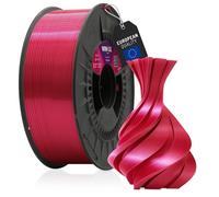 WINKLE Filament PLA Silk 1.75mm Rose Rubis pour Impression 3D, Bobine PLA 1kg, Filament Imprimante 3D, Matériaux d'impression 3D en Filament, Précision Dimensionnelle +/- 0.05mm, Finition Soie