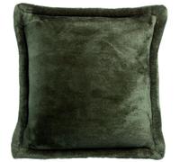 WINKLER-Coussin carré vert fougères en polyester Tender - 50 x 50 cm