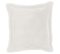 WINKLER-Coussin en fausse fourrure coloris neige Tender - 50 x 50 cm