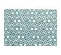 WINKLER-Set de table coloris paon en coton Calypse Winkler - 33 x 48 cm