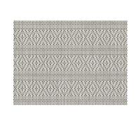 Winkler - Set de table Panama - 33x45 cm - Napperon rectangle - Facile à nettoyer - Résistant et déperlant - Tissage jacquard élégant