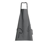 WINKLER Tablier de cuisine Dario recyclé ombre - 85 x 72 cm