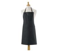 Winkler Tablier de Cuisine Léo Noir 70 x 90 cm