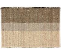 WINKLER-Tapis en jonc de mer coloris carbone Karan - 60 x 90 cm