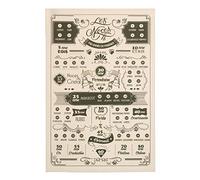 Winkler - Torchon > - 48x72 cm - 100% coton absorbant - Fabriqué en France - Serviette à vaisselle, lingette de séchage