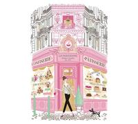 WINKLER-Torchon coloris écru en coton Façade Pâtisserie Winkler - 48 x 72 cm