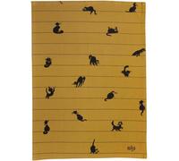 WINKLER Torchon Dubout Partition de chats cannelle - 50 x 70 cm