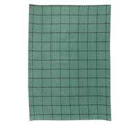 WINKLER Torchon Metis Kilia carreaux vert de gris - 50 x 70 cm