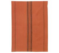 WINKLER Torchon Metis Kilia rayures brique - 50 x 70 cm