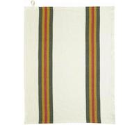 WINKLER Torchon recyclé lavé Yuna sapin/naturel - 50 x 70 cm