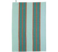 WINKLER Torchon recyclé lavé Yuna vert d’eau - 50 x 70 cm