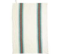 WINKLER Torchon recyclé lavé Yuna vert d’eau/naturel - 50 x 70 cm