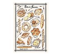 Torchon Pains de France Ecru Écru