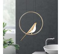 Winlams Lustre Oiseau LumièRe Post-Moderne Luxe Pie Chambre Lustre De Chevet Nordique CréAtif Salle à Manger Bar Table Mode AtmosphèRe éClairage