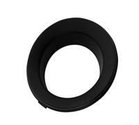 Winlaovate Garniture de feu de brouillard avant en plastique noir de remplacement direct pour Mini Cooper R50 R52 2005-2008, contour de feu de brouillard avant moulé (droite)