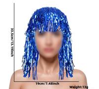 Winlaovate pour Chapeau à Franges Colorées Support Football pour Chapeau | Franges colorées vibrantes, support football, cheering props, attire tous les regards