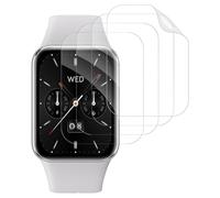WINLAZY Lot de 4 films de protection d'écran pour Xiaomi Band 9 Pro, en verre blindé Xiaomi Band 9 Pro, Smart Watch, transparent, HD Clear, ultra fin, auto-cicatrisant