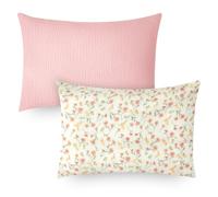Winmany Taies d'oreiller en mousseline de coton pour tout-petit - Housse de coussin de voyage avec motif enveloppe - Accessoires de lit pour berceau - Convient pour 33 x 45,7 cm, 35,6 x 48,3 cm, 30,5