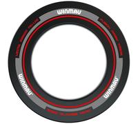 Winmau Anneau pour cible de fléchettes Advance – Protection murale durable – Noir/Rouge