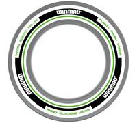 Winmau Anneau de protection de mur pour tableau de fléchettes Advance Blanc & Vert - Protecteur de mur durable pour tableaux de fléchettes - Accessoires de fléchettes professionnels