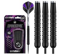 WINMAU Apocalypse 21g Ensemble de fléchettes en Laiton avec Vols Prism et Arbres (Tiges)
