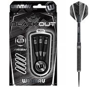 Winmau Blackout Tungsten Alloy Darts Noir 23 Gsm Unisex