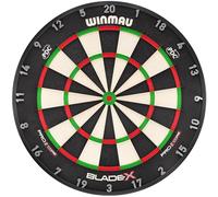 Winmau Cible de fléchettes Blade X – Officielle PDC – Noir