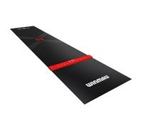 WINMAU Blade X Pro Zone Precision Tapis de fléchettes en PVC avec ligne de fléchettes surélevée intégrée - Longueur totale - Design noir élégant - Accessoire professionnel - Tapis de fléchettes