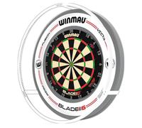 WINMAU Cible de fléchettes Plasma Ice - Lumière blanche à 360 degrés - Accessoires professionnels pour fléchettes