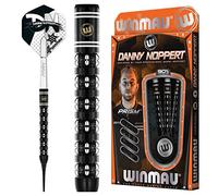 WINMAU Danny Noppert Freeze Edition 20 Gramme Professionnelle Pointe Douce Tungstène Fléchettes avec Vols et Tiges (Arbres)