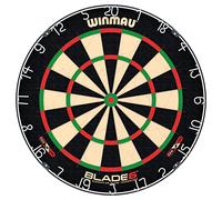 Winmau Cible de fléchettes Blade 6 – Fibres de sisal, approuvée PDC, Fil Density Control