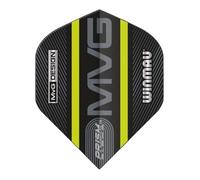 Winmau Darts Flechettes Prism Alpha MVG 2021 Black Green Standard 6915.188