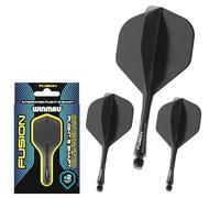 WINMAU Ailette Fusion Solid Black Inbetween