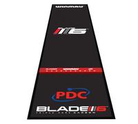 WINMAU Darts Pro Zone Precision Blade 6 Tapis de sol souple avec pointe en acier intégrée surélevée pour cible de fléchettes