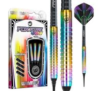 WINMAU Foxfire Urban Professional Tungsten Darts Set with Flights and Stems (Shafts)
