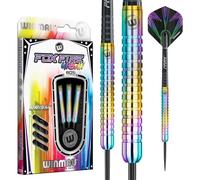 WINMAU Foxfire Urban Professional Tungsten Darts Set with Flights and Stems (Shafts)