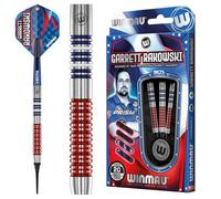 WINMAU Garrett Rakowski 90% Soft Tip - Fléchettes Pointe Plastique