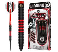 WINMAU Jeu de fléchettes Joe Cullen 85% Pro-Series 25 g Professionnel avec ailettes et tiges de fléchettes (tiges)