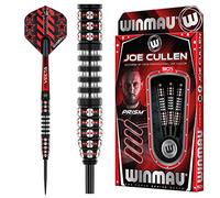 WINMAU Joe Cullen Ignition 21 Gramme Professionnelle Pointe d’Acier Tungstène Fléchettes avec Vols et Tiges (Arbres)