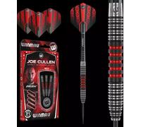 WINMAU Joe Cullen Tungstène Steeltip Fléchettes 21 Gramme avec Prism Vols et Porte-empennages (Tiges de fléchettes)