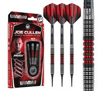WINMAU Joe Cullen Tungstène Softip Fléchettes 18 Gramme avec Prism Vols et Porte-empennages (Tiges de fléchettes)