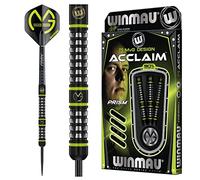 WINMAU Michael Van Gerwen MvG Acclaim 25 g Fléchettes à Pointe en Acier tungstène avec ailettes et tiges