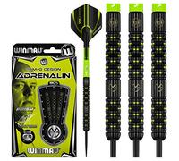 WINMAU Michael Van Gerwen MvG Adrenalin Jeu de fléchettes Steungip en tungstène 22g avec Prism Vols et Vecta Arbres (Tiges)