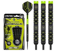 WINMAU Michael Van Gerwen MvG Adrenalin Jeu de fléchettes Steungip en tungstène 24g avec Prism Vols et Vecta Arbres (Tiges)