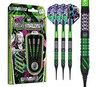 WINMAU Mike Maloney 90% Soft Tip - Fléchettes Pointe Plastique