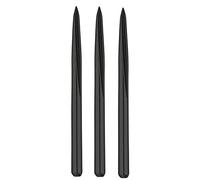 WINMAU Points de fléchettes Extra Longs Noirs en Acier - 1 Jeu par Paquet (3 Points au Total)