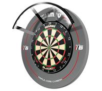 WINMAU Polaris Lumière pour Cible de fléchettes - Design Noir élégant - Lampe de fléchette à 120 degrés avec Fixation magnétique - Compatible avec Toutes Les cibles de fléchettes Winmau